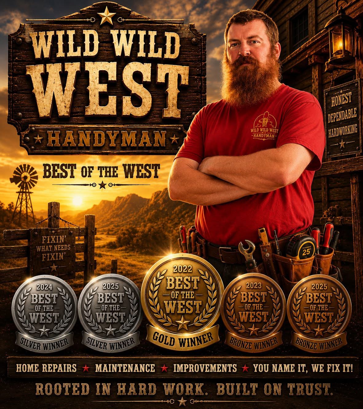 Wild Wild West Handyman in Grand Junction, CO (serving Fruita, Palisade, Delta & Montrose)