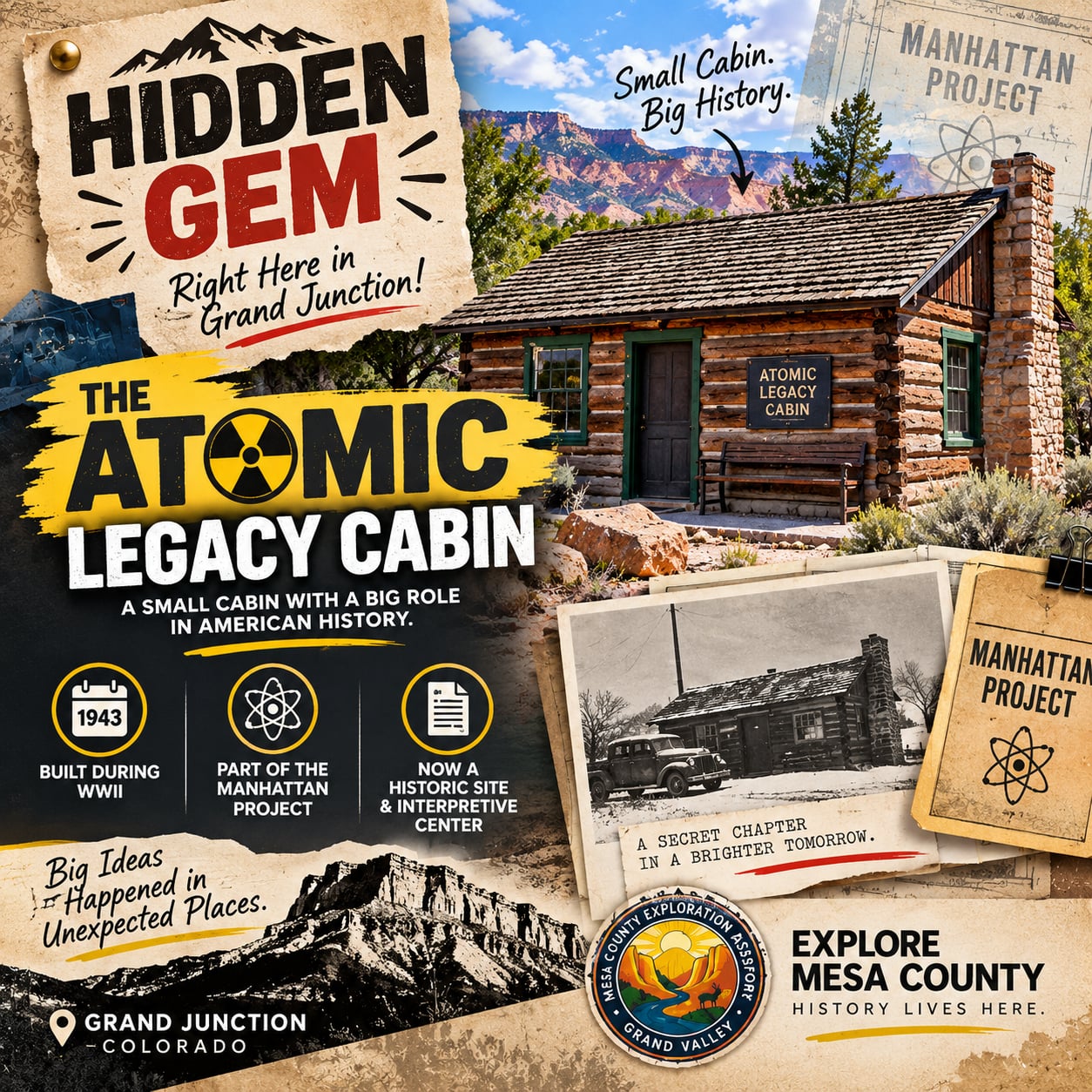 The Atomic Legacy Cabin, Grand Junction