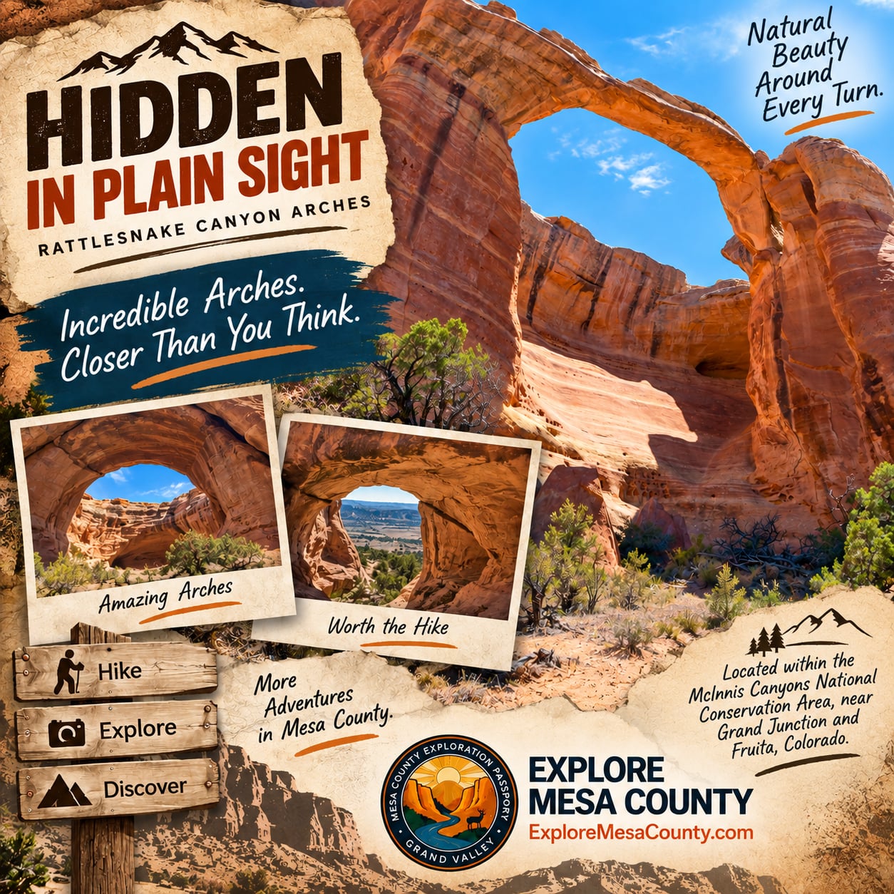 Rattlesnake Canyon Arches, McInnis Canyons