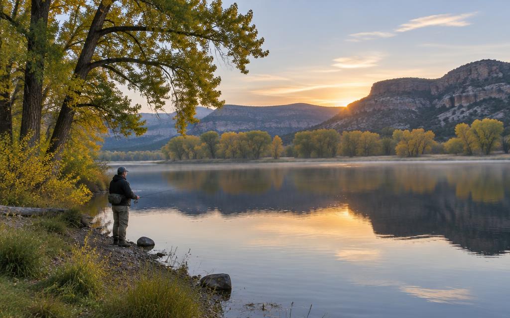 Connected Lakes (James M Robb State Park)